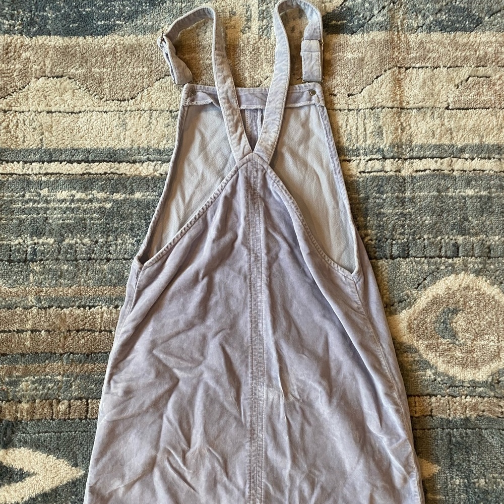TOPSHOP moto violet purple dress overall size 4 - Picture 4 of 5
